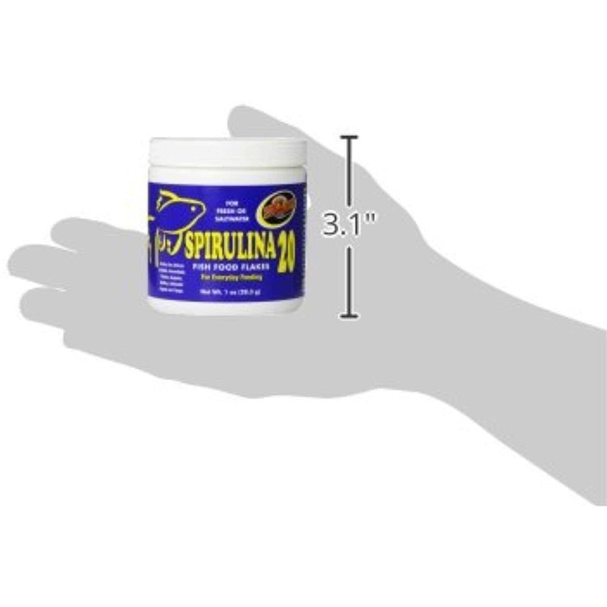 Spirulina 20 Fish Food Flakes C5530