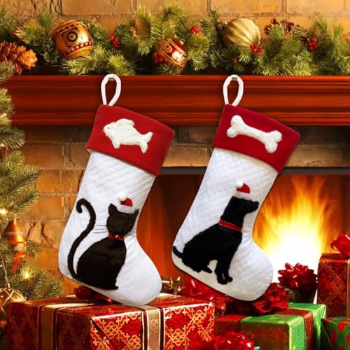20 inch Dog Christmas Stockings Y891