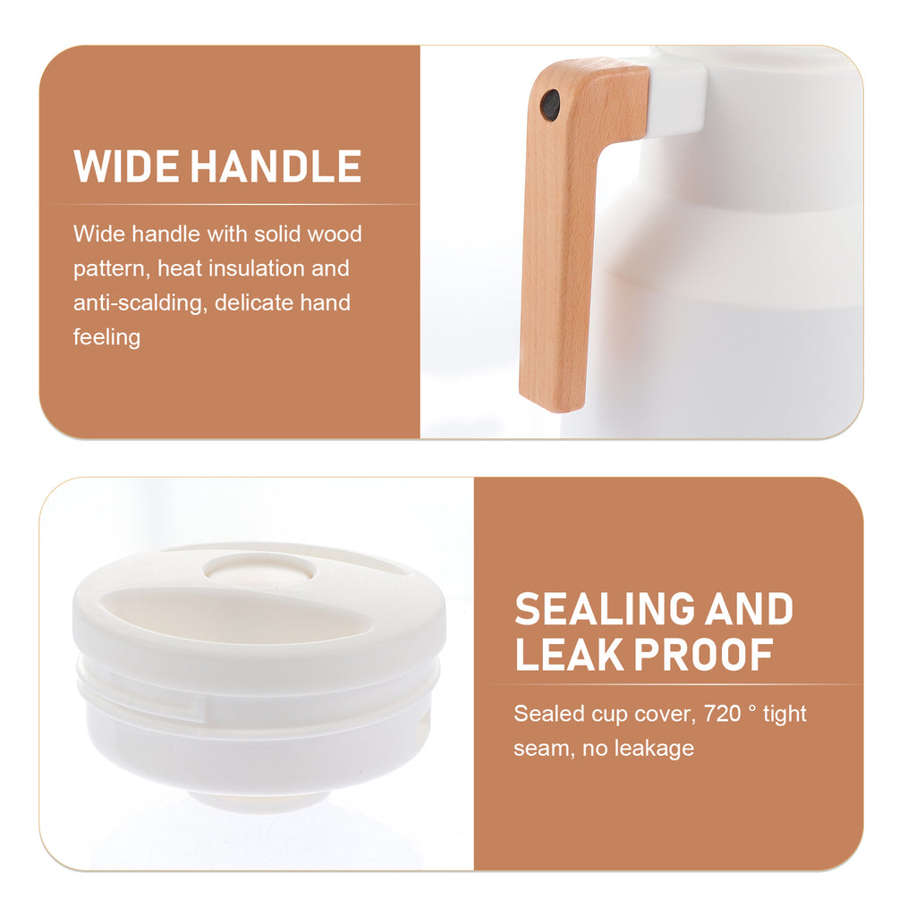 Insulation Kettle Hot Water Bottle Large Capacity Glass Liner Water Pot L427736