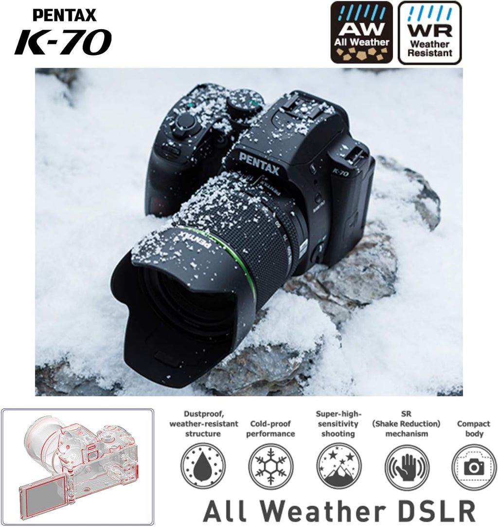Black Weather-Sealed DSLR Camera D3361