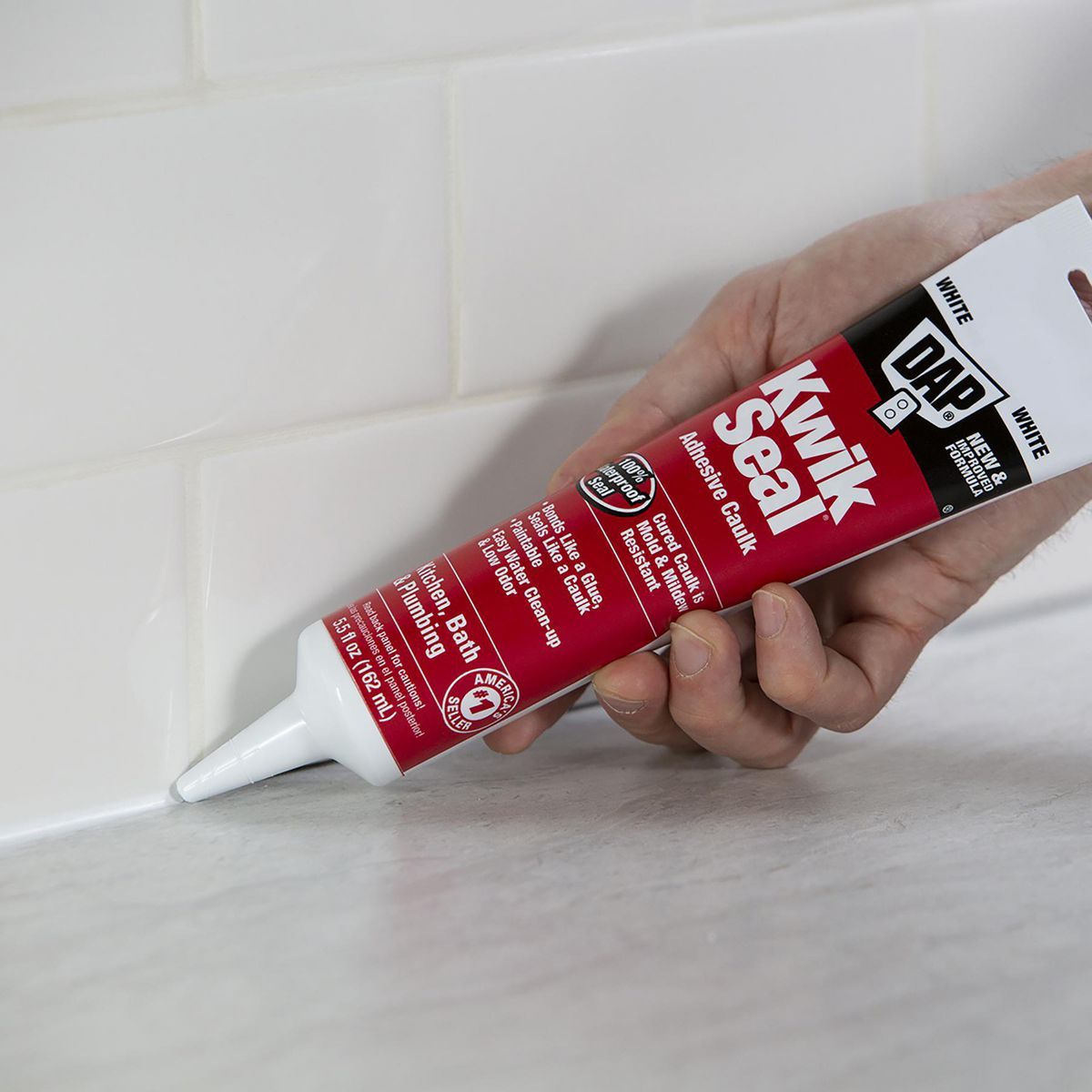 5.5 oz. Tub and Tile Adhesive Caulk A578169