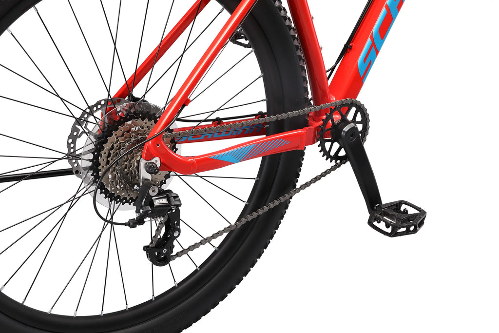 Red 17-Inch Mountain Bike J52517