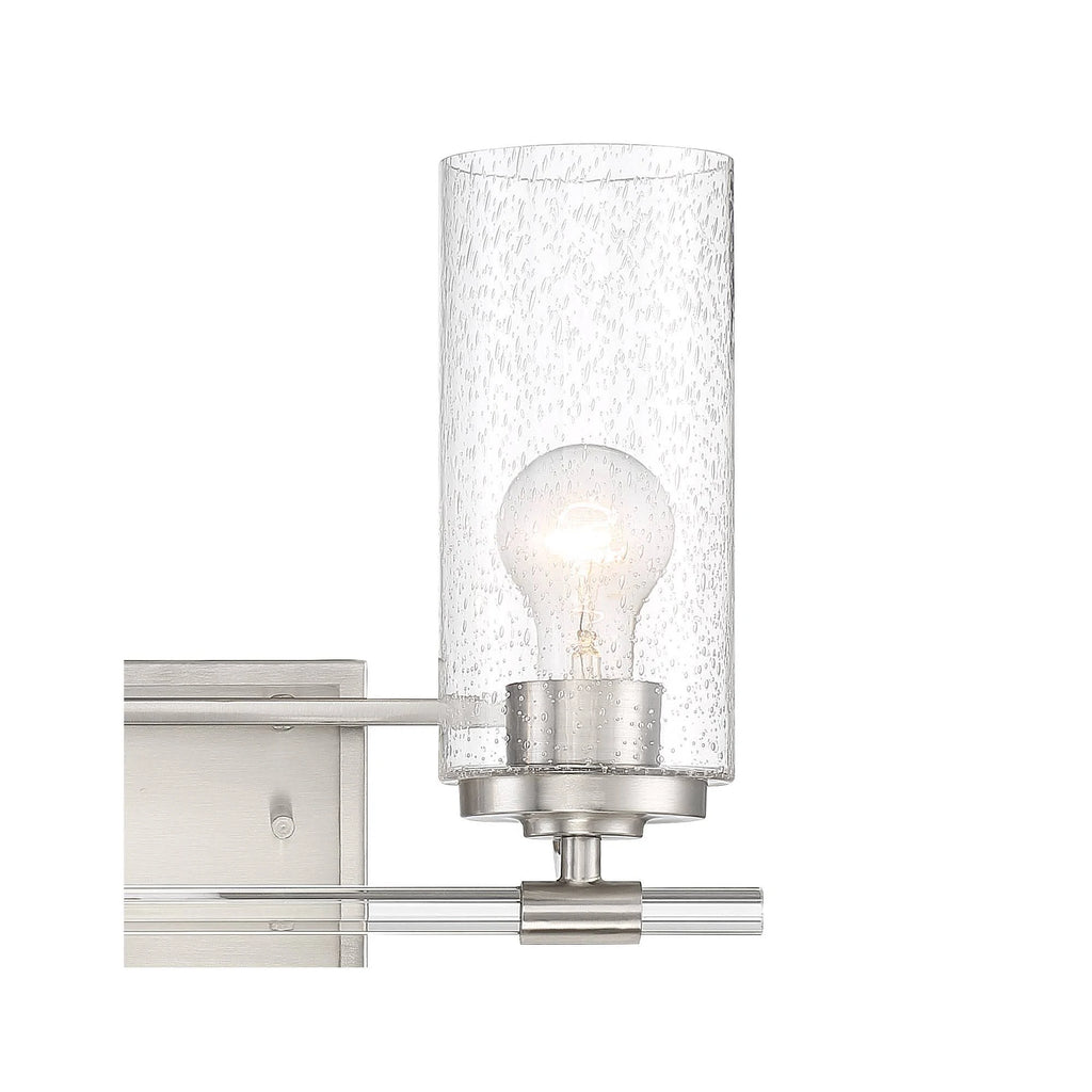 Brushed Nickel 2-Light Wall Light O18267