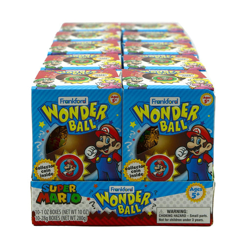 10 Pack Milk Chocolate with Surprise Collectible Coin C48188