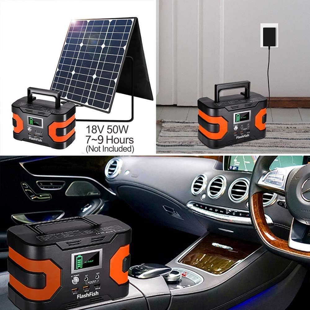 200W Peak Power Station 166Wh 45000mAh 110V 150W Lithium Battery Pack J742529