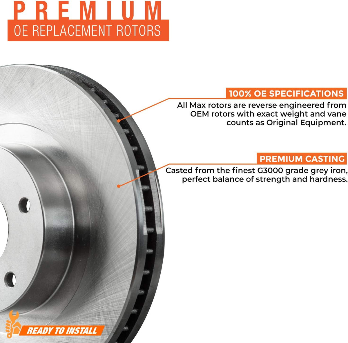 Rear Brakes with Carbon Ceramic Pads D4576
