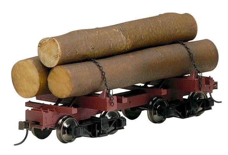 On30 Skeleton Log Car T903