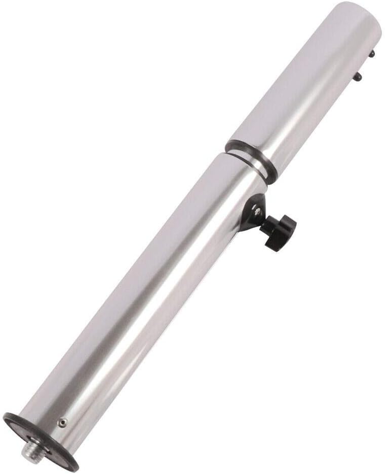 Aluminum +ABS Adjustable Table Pedestal Stand Leg and Base 22''-28'' I4869