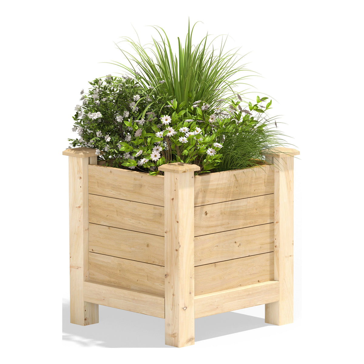 Cedar Elevated Planter J4251