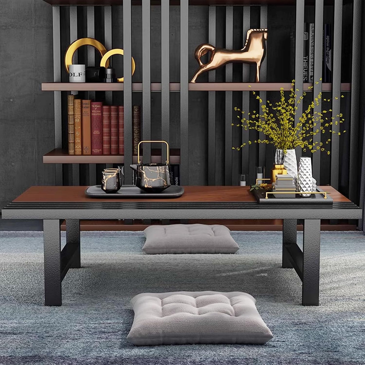 39.4in Rectangular Low Coffee Table Q839793