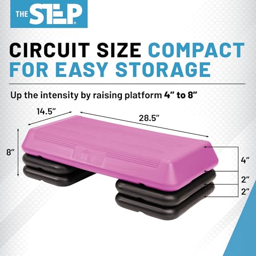 Exercise Step Platform with 2 Risers Z583816