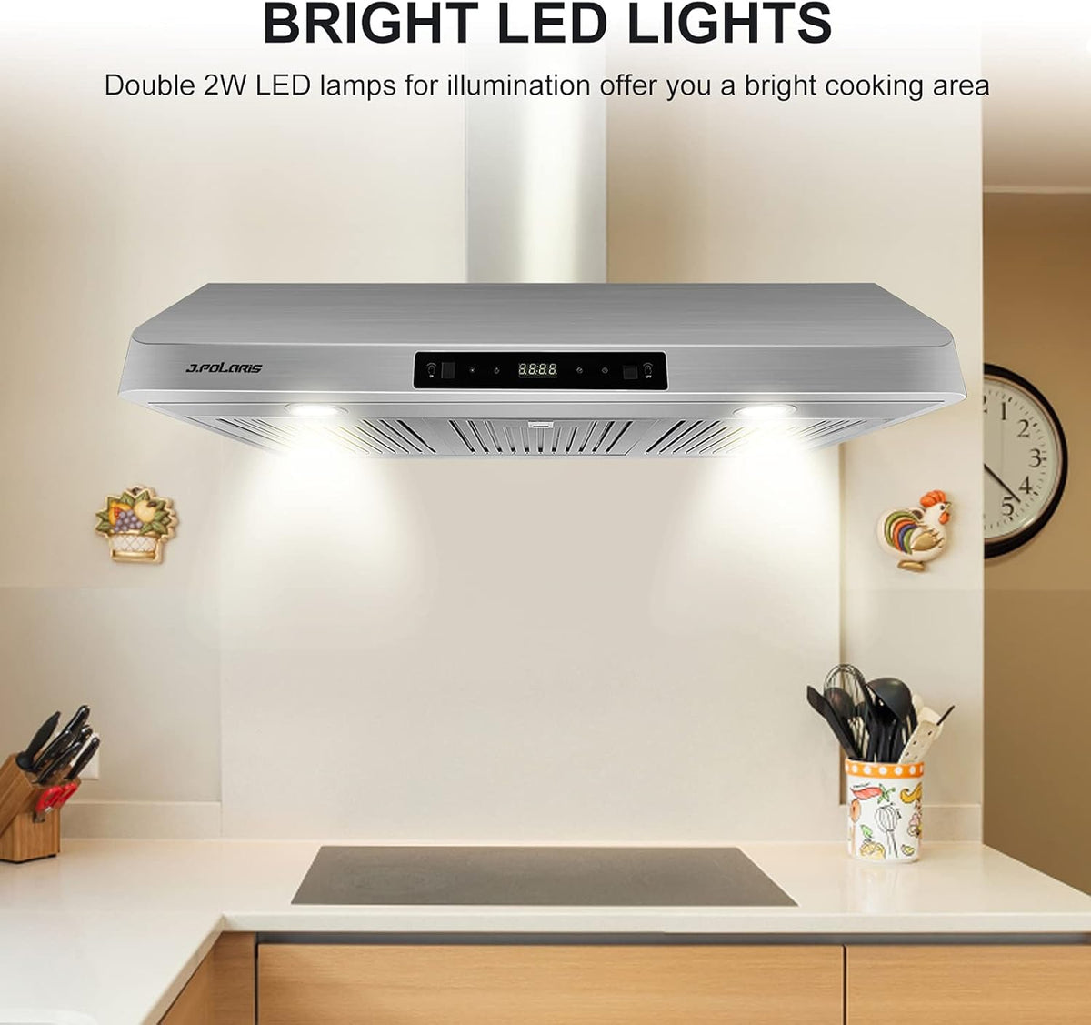 30-Inch 760CFM Stainless Steel Range Hood S217