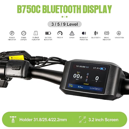 36V/48V 500W Mid Drive Ebike Motor Conversion Kit C4425