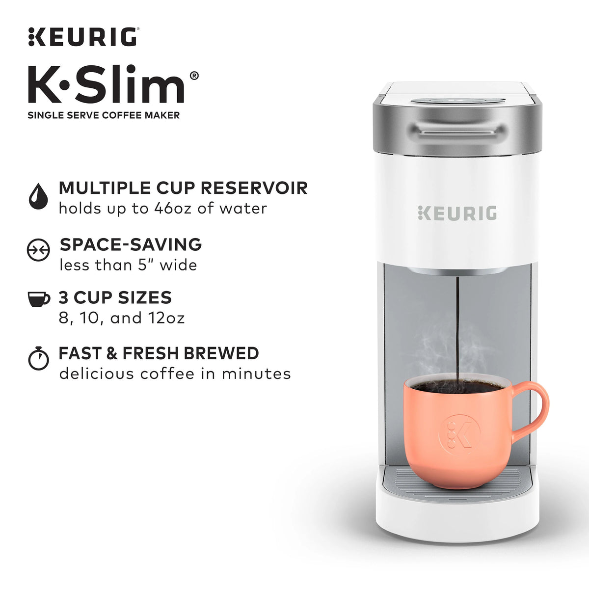 Single-Serve K-Cup Pod Coffee Maker D199