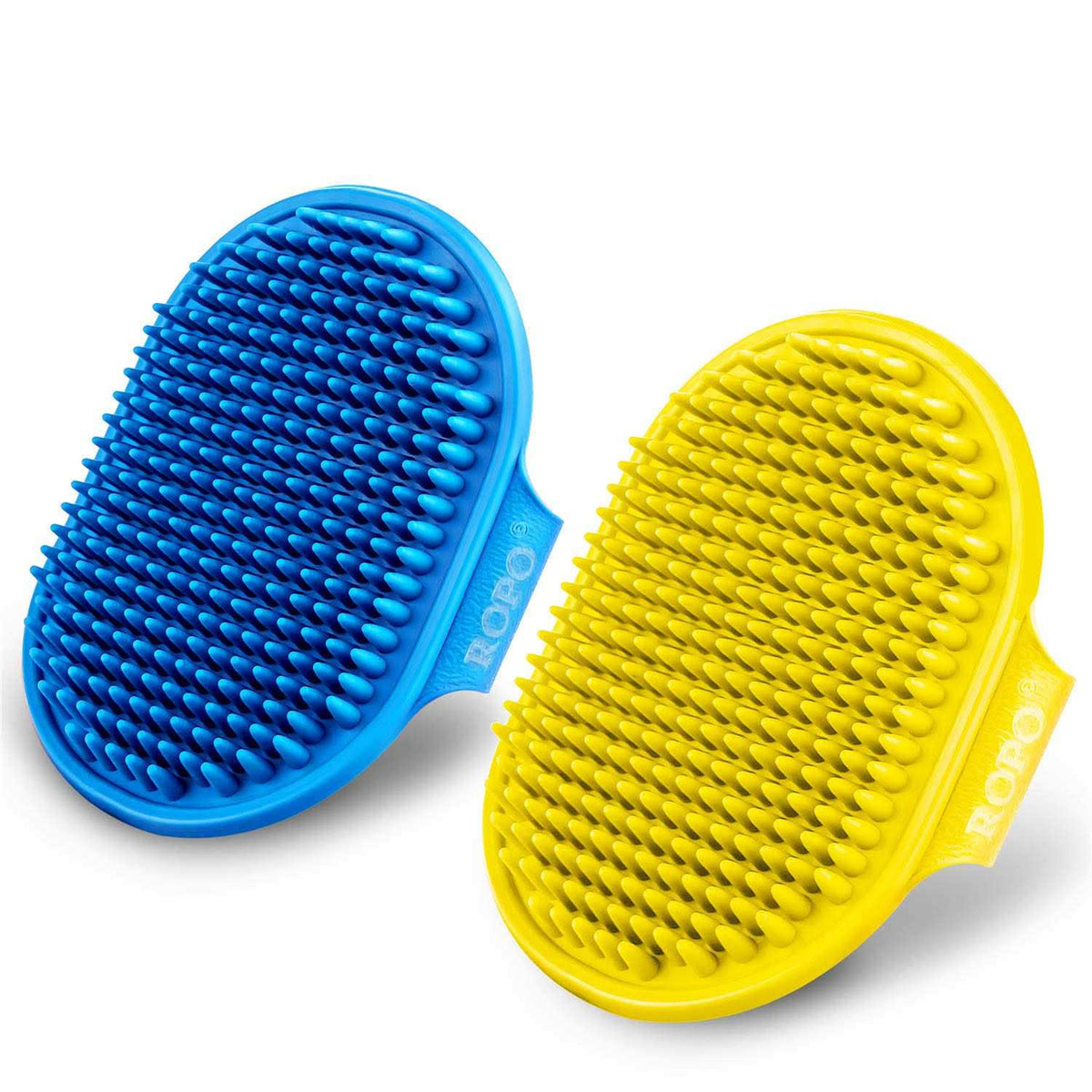 Dog Grooming Brush, Pet Shampoo Bath Brush 2pcs K94383