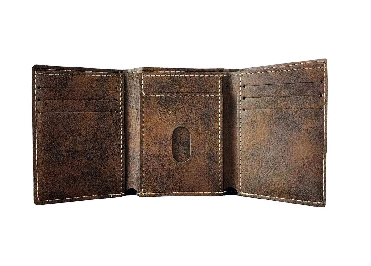 Irish Coat of Arms Leather Wallet K2976