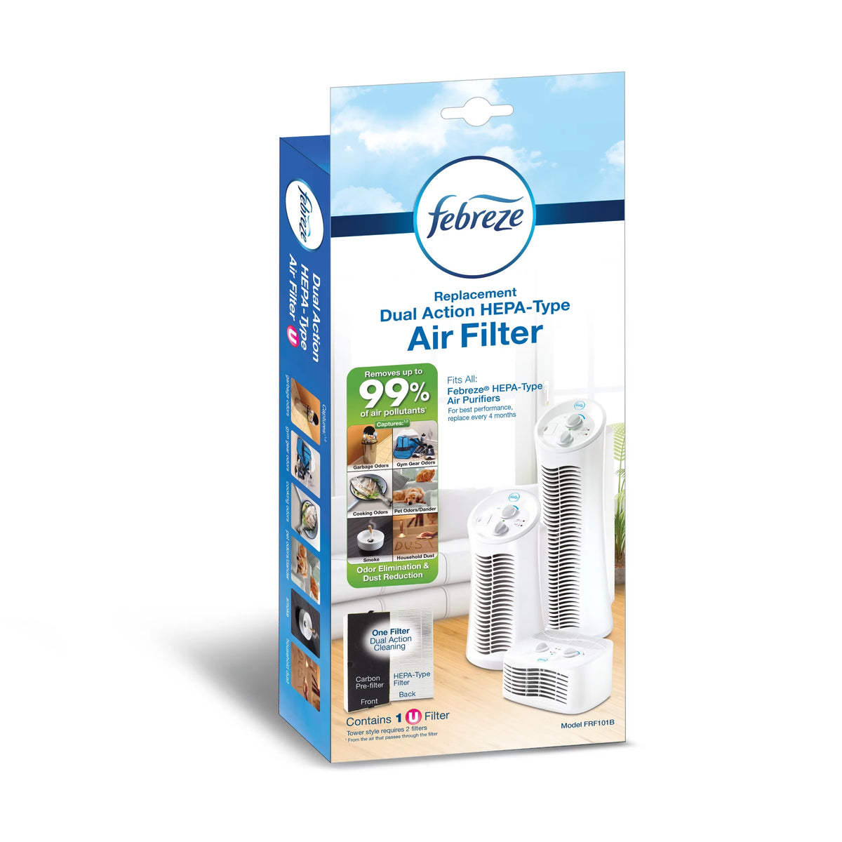 Mini Tower Air Purifier with Replacement Filter V252