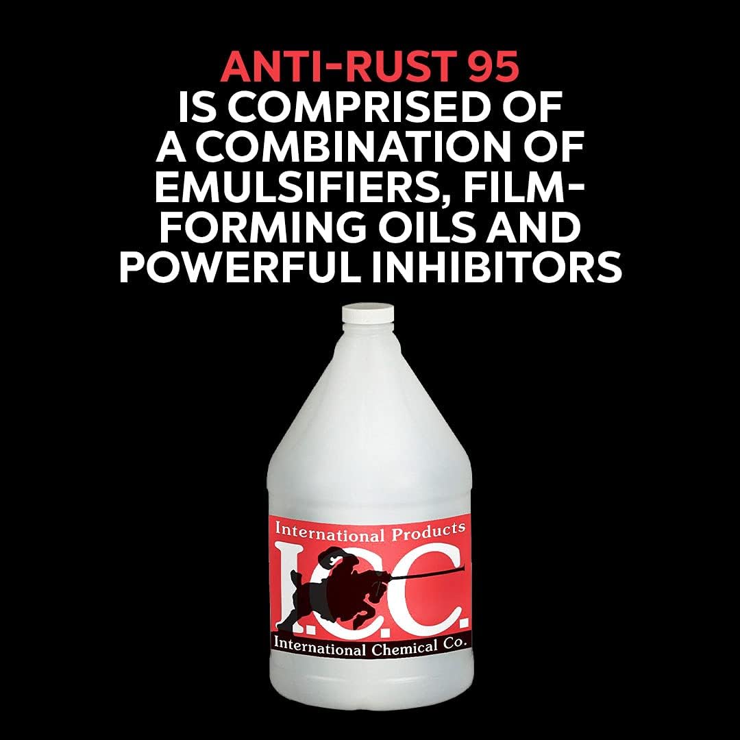 Anti-Rust 95 Water-Soluble Mineral Oil Rust and Corrosion Preventative, 1 Gallon Pack of 2 Y708