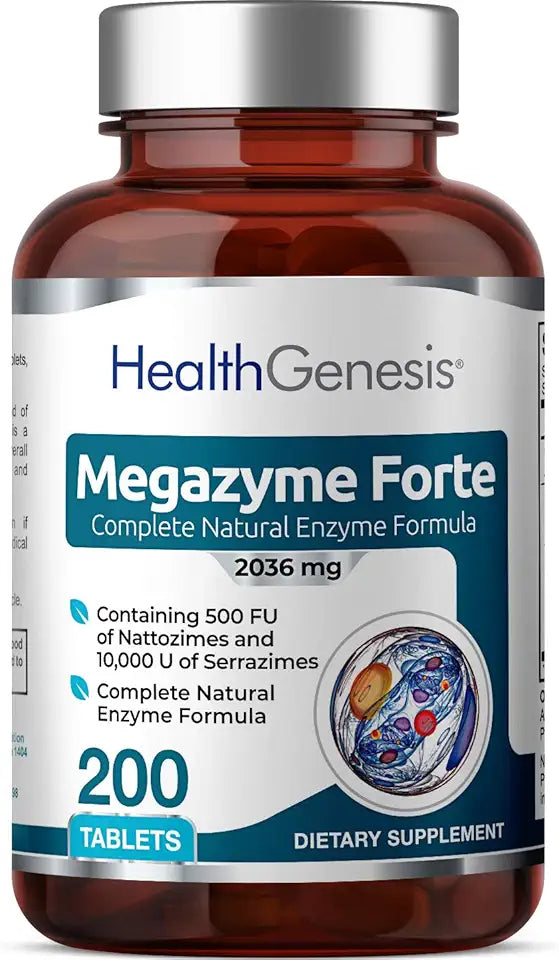 200 Tablets Natural Plant Proteolytic Enzymes I698