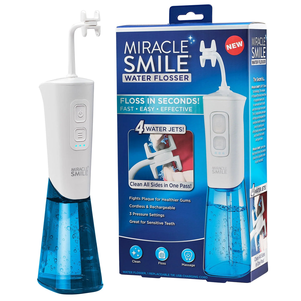 Portable Rechargeable Water Flosser N90722
