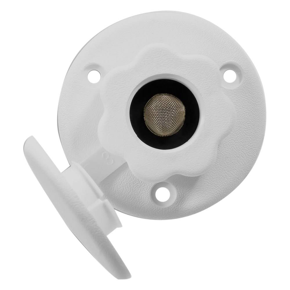 White Plastic Flush Fill R7689