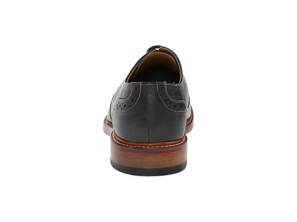 Black Monk Strap Wingtip Shoes R88245