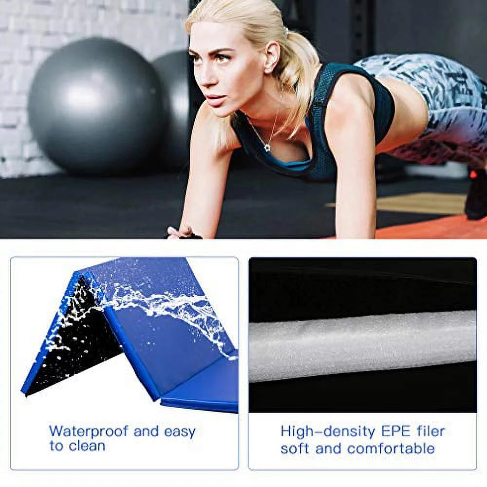 Folding Panel Gymnastics Mat 4'x8'x2 I1203