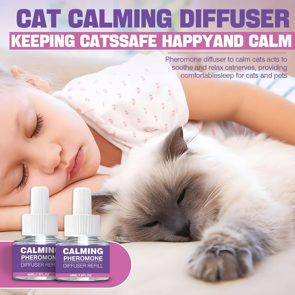 6 Pack Cat Pheromone Diffuser Refills 48ml R1021