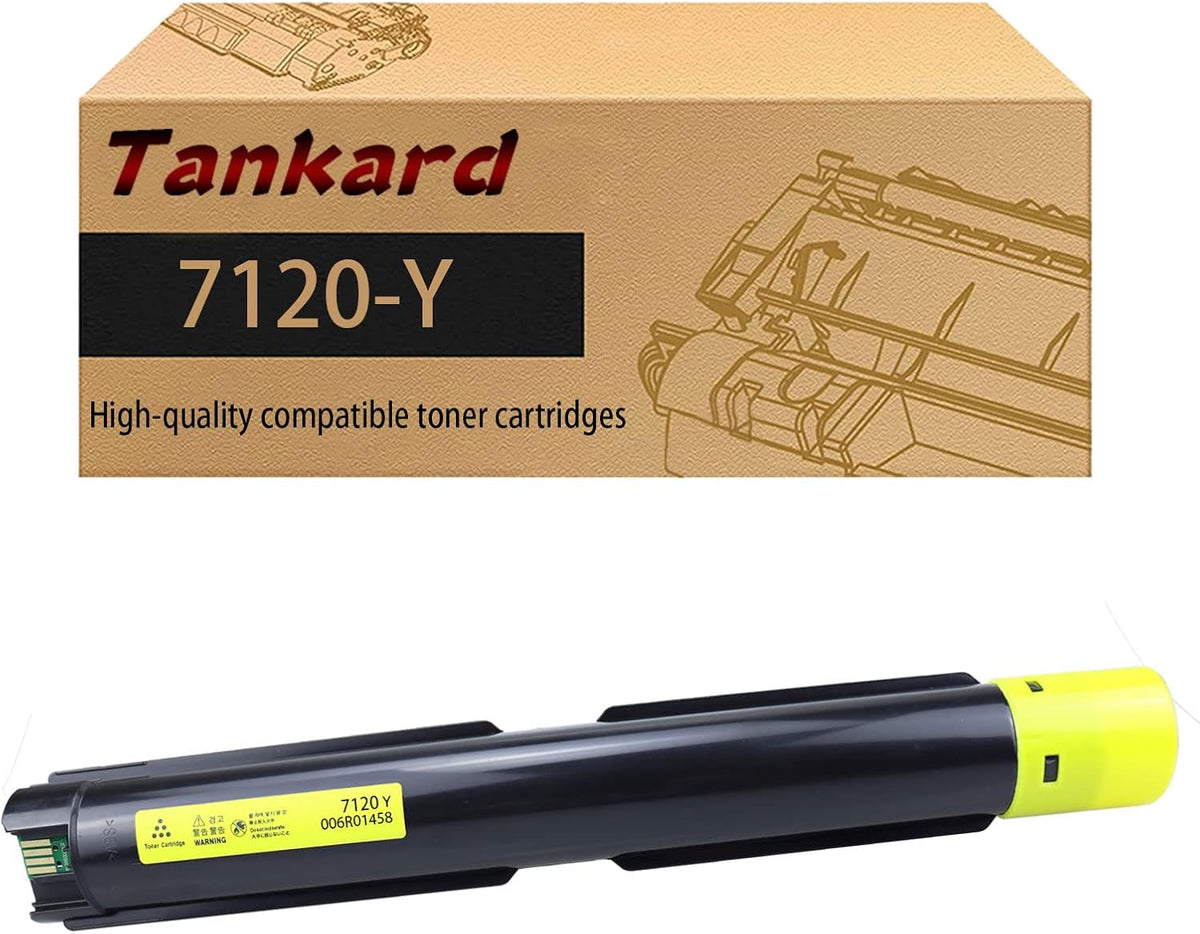 Yellow Toner Cartridge for Xerox WorkCentre 7120, 7125, 7220, 7225 G304393
