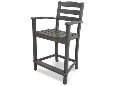 White Counter Arm Chair Q601346