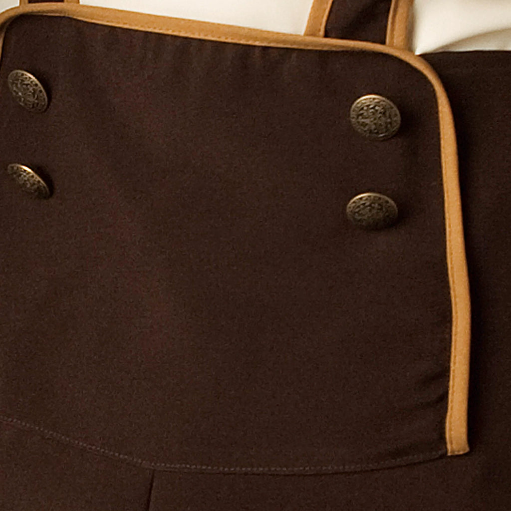 Brown Adult Lederhosen Costume H3481