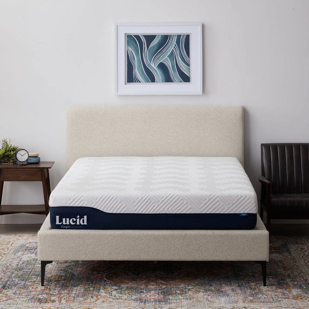 10 Gel Aloe Hybrid Memory Foam Mattress Queen R853