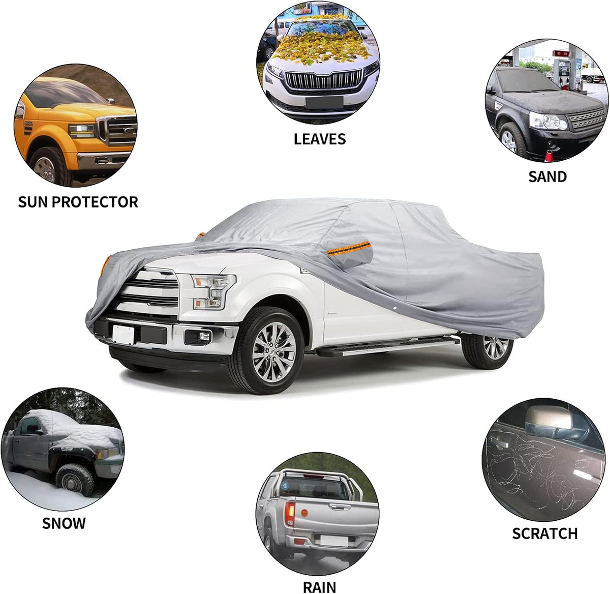 Waterproof Car Cover for Pickup Q76459