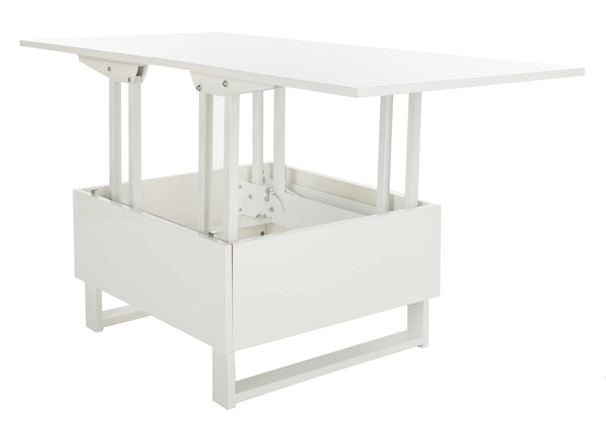 White Lift-Top Coffee Table U309216