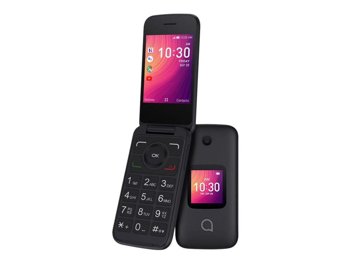 4G Feature Phone with 512 MB RAM / 4 GB Internal Memory - microSD Slot - LCD Display 320 x 240 Pixels - 2 MP Rear Camera - Prime Black M9443