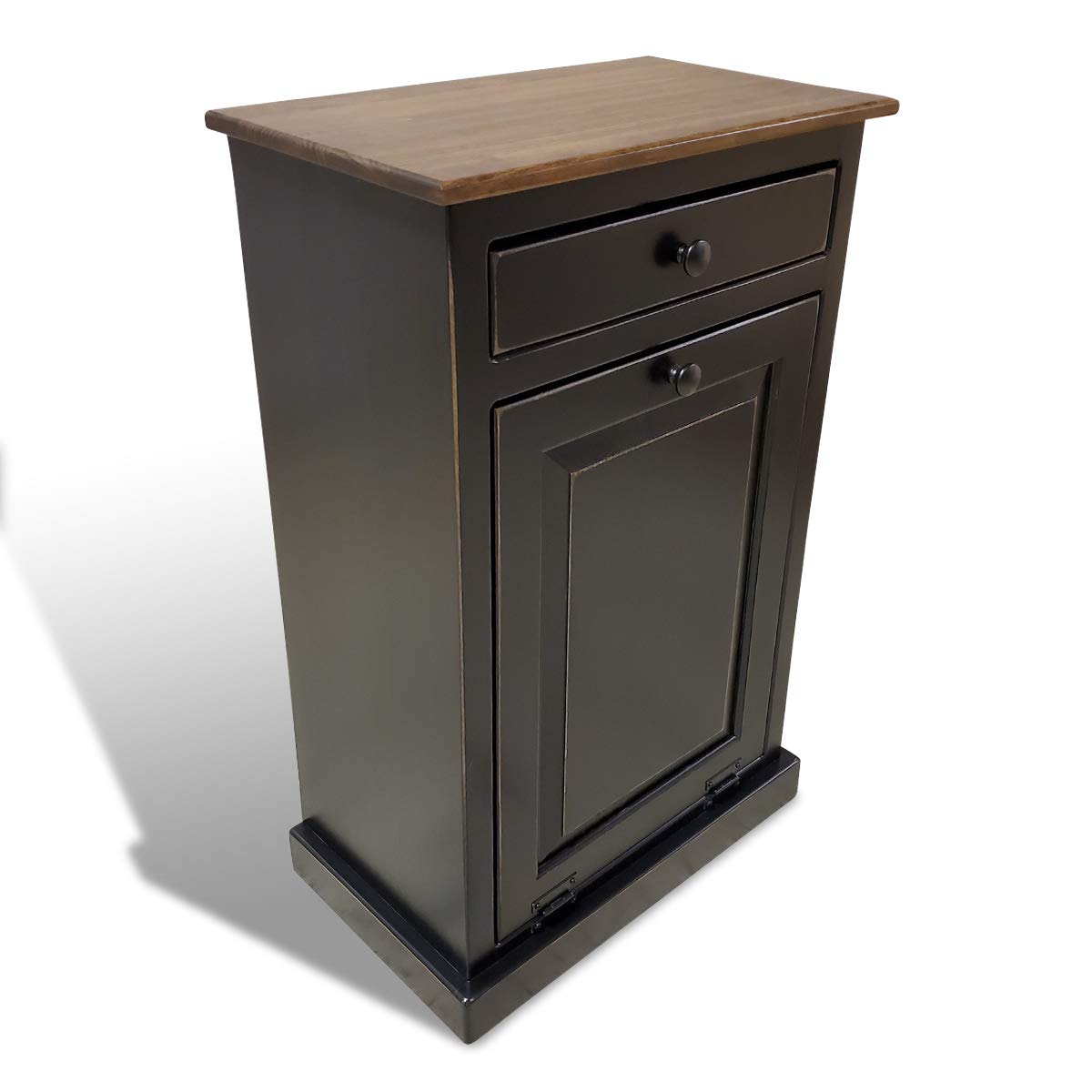 Wooden Pull Out Trash Can Cabinet D937320
