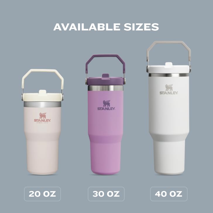 Cream Stainless Steel Vacuum Insulated Tumbler with Straw K136