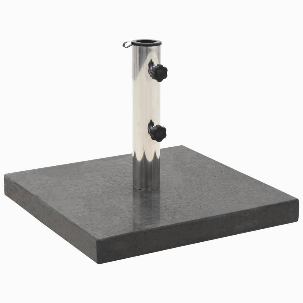 Granite Parasol Base 66.1 lb Square Black A7111