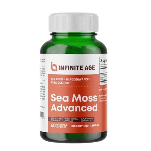 1250mg Sea Moss Advanced Superfood 60 Capsules P119
