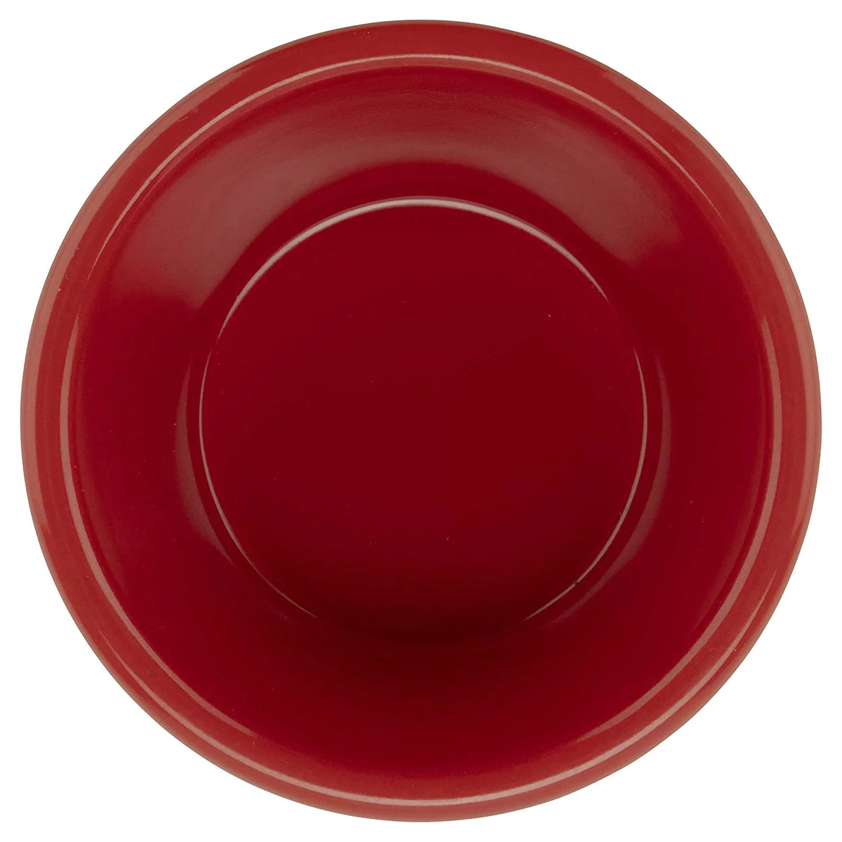Red 4 oz Fluted Ramekin, Pack of 12 K345419