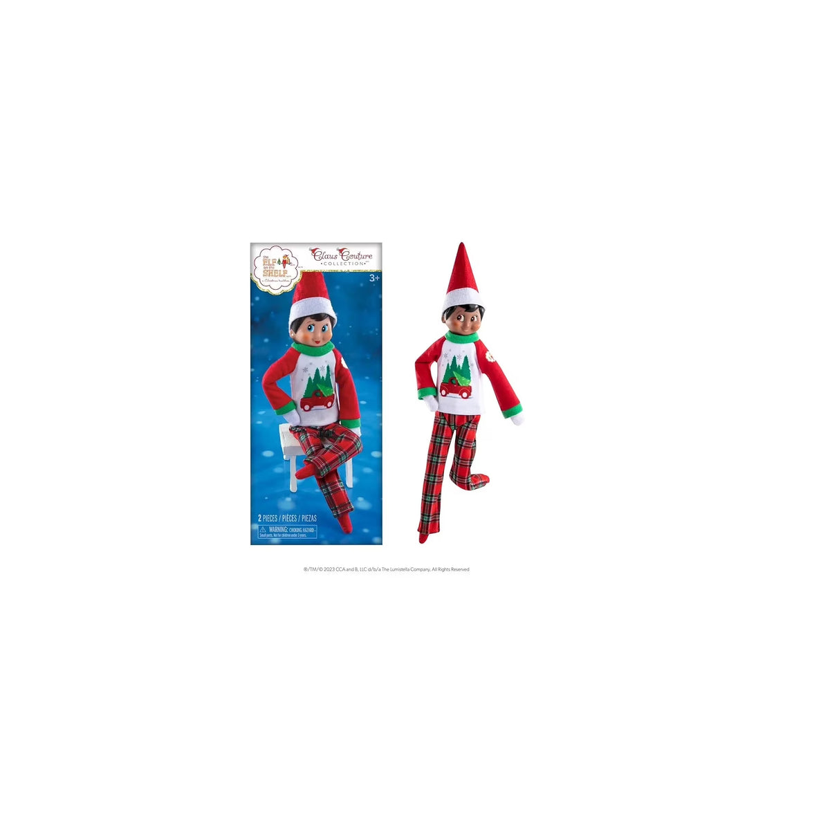 Tree Farm PJs for Scout Elves J26399