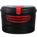 Red Electric Mountain Bike Front Frame Hanging Plastic Storage Basket with Lock V18384