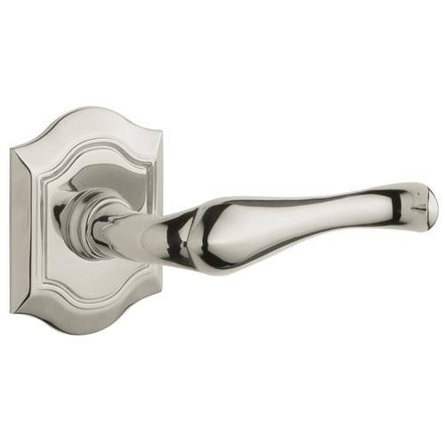 Satin Brass/Brown Lever Pair Q317