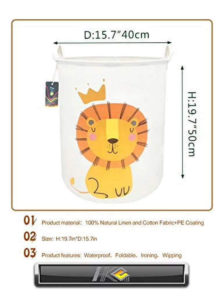 19.7" Waterproof Foldable Canvas Storage Bin V383