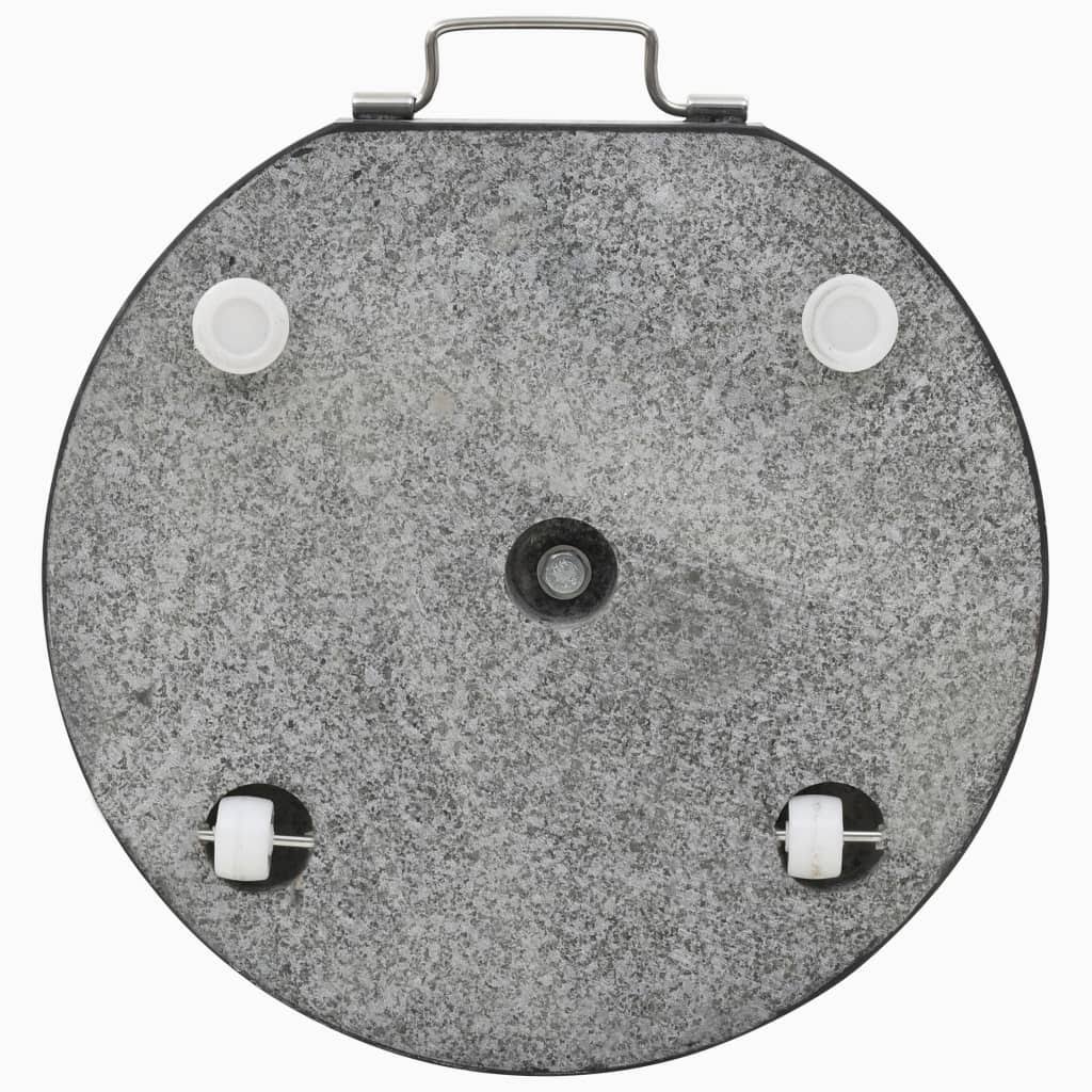 Granite Parasol Base 66.1 lb Square Black A7111
