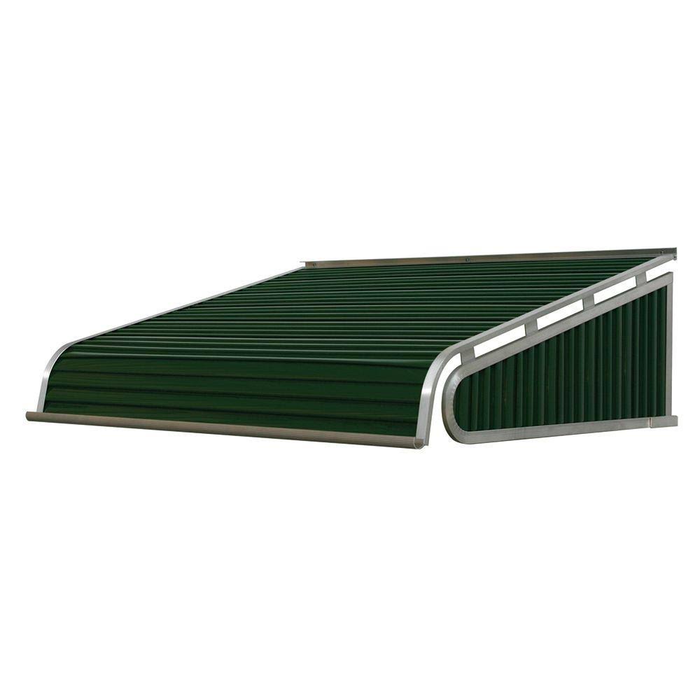 72-in Wide x 60-in Projection Solid Fixed Door Awning S296
