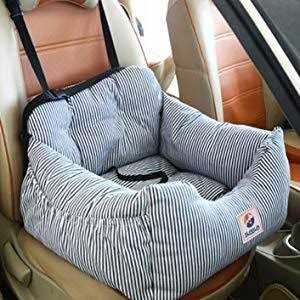 Dog Car Seat Pet Booster Seat with Storage Pocket Q8510