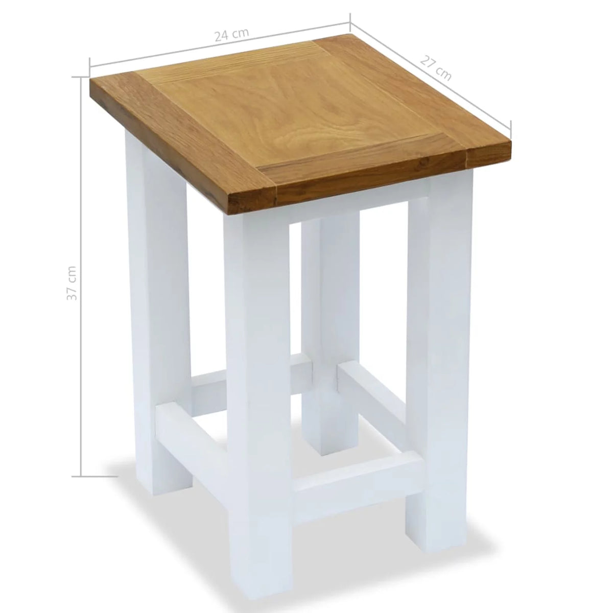 Oak Wood End Table C832128