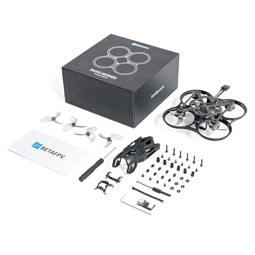 Brushless Whoop Quadcopter Pocket Drone with HD VTX Bracket for DJI O4 Air Unit F4 2-3S 20A FC LAVA 1102|14000KV Motor F922