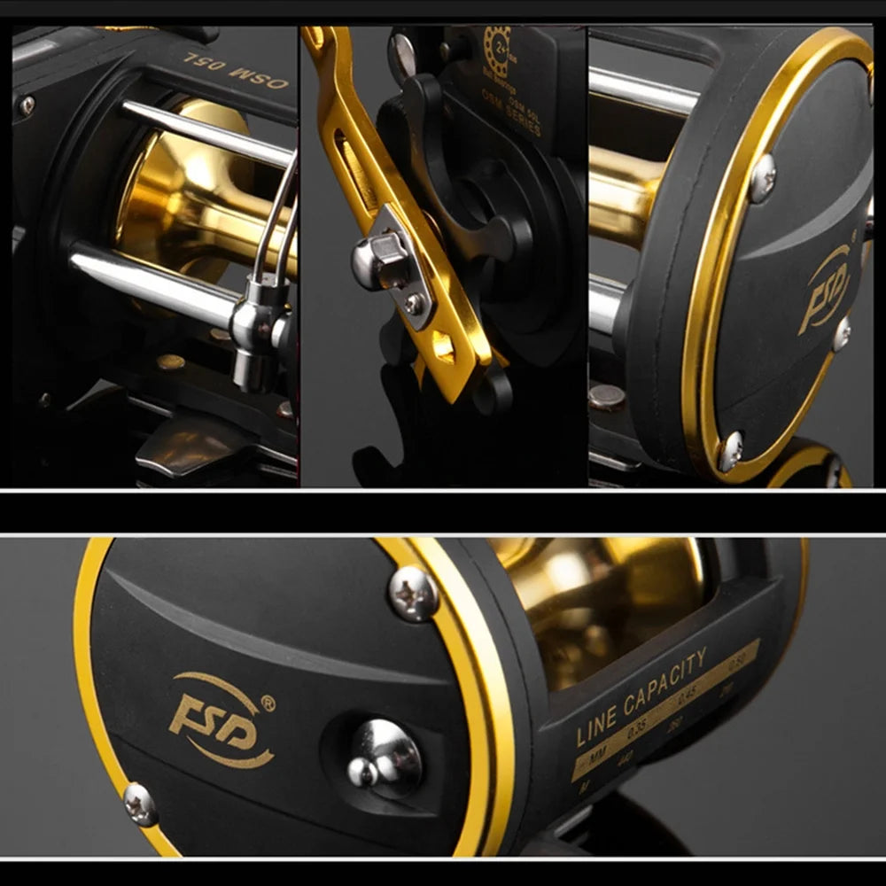 Full Metal Trolling Fishing Reel F539563